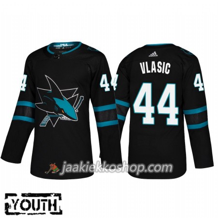 Lapsille NHL San Jose Sharks Pelipaita Marc-Edouard Vlasic 44 Adidas Alternate 2018-19 Authentic